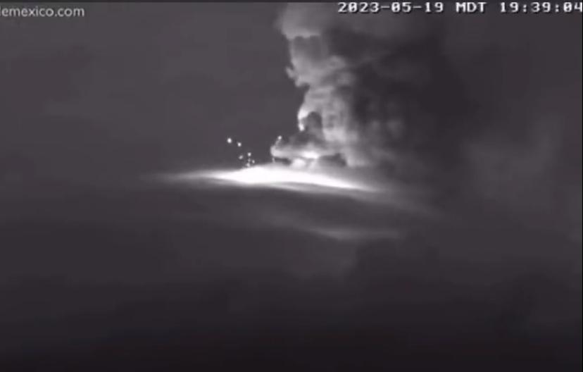 VIDEO Advierte el gobernador Sergio Salomón por actividad repentina del Popocatépetl