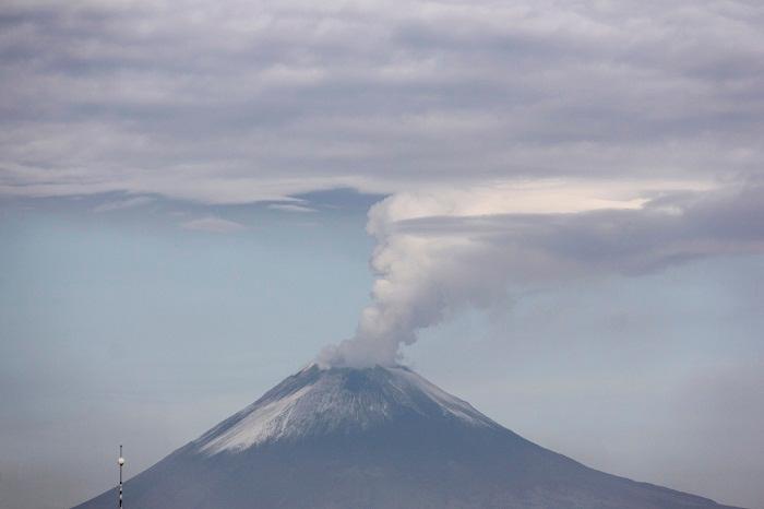 Intensifica su actividad el Popo en las últimas horas