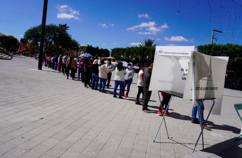 A ritmo lento, votaciones en juntas auxiliares de Tecamachalco