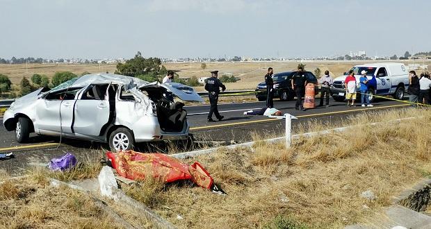 Amozoc, el municipio con más homicidios en accidentes de tránsito en 2021