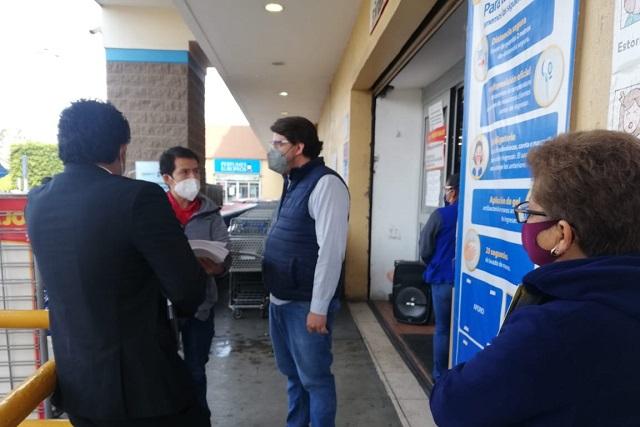 La JLCA presenta orden de embargo a Walmart San Manuel