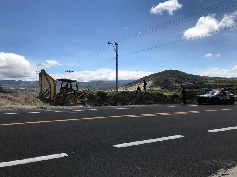 Cierran camino usado por delincuentes en Cañada Morelos
