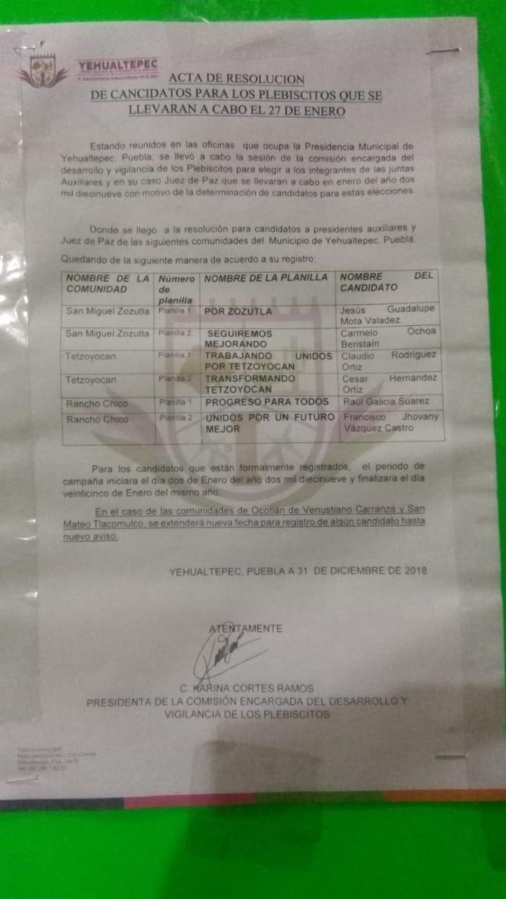 Arrancan campañas auxiliares en Tecamachalco y Yehualtepec