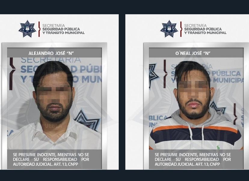 VIDEO Caen venezolanos que robaban relojes en Angelópolis