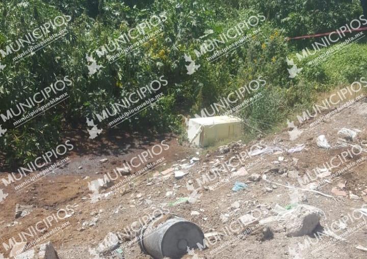 Tiran decapitado en un refrigerador en Tecamachalco