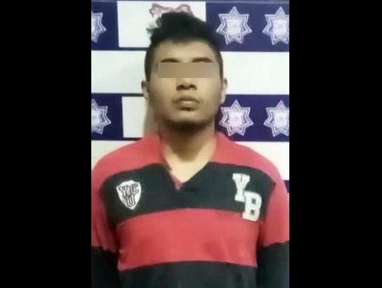 Detienen a sujeto que navajeó a otro en Casas Ara de Huejotzingo