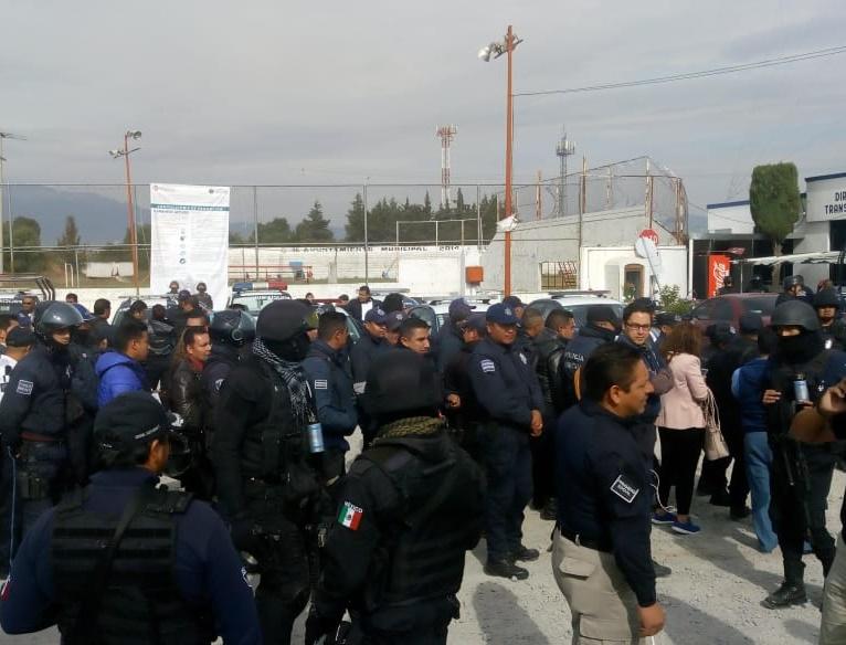 Policías renuncian para evadir operativos del Estado en Texmelucan