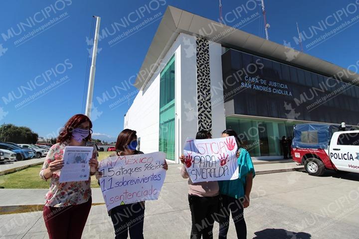 VIDEO Víctima de ataque con ácido reclama justicia en Puebla