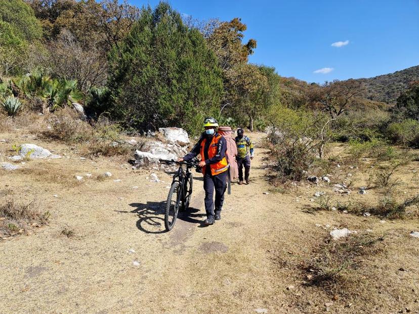 VIDEO Localizan ilesos a 9 ciclistas extraviados en Puebla