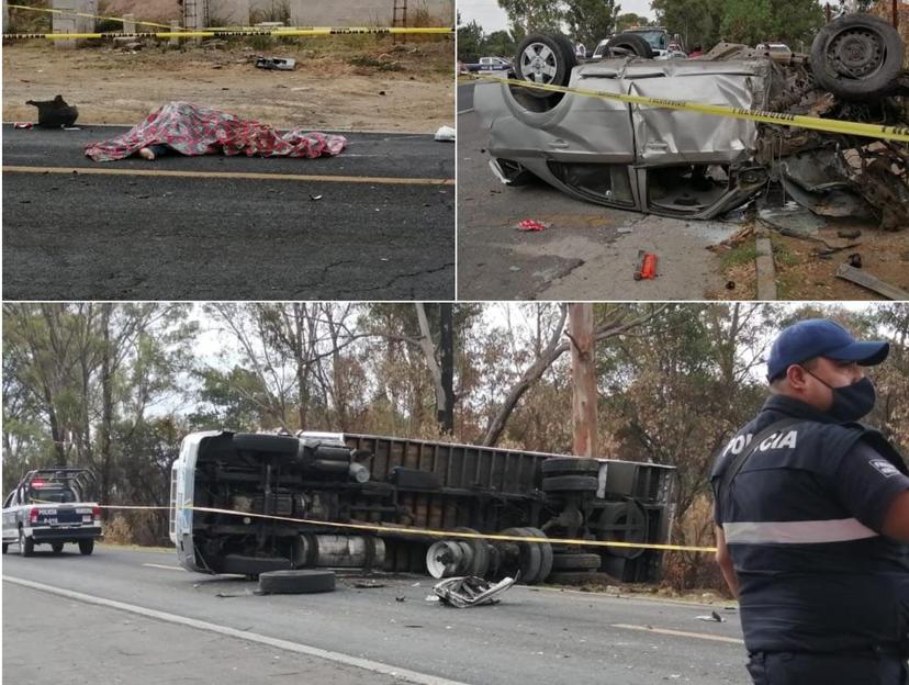 Choque frontal deja un muerto y un herido grave en Tlahuapan