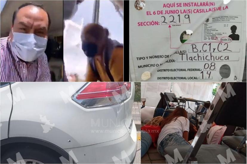 A horas de cerrar casillas, registran balaceras en Ocoyucan, Coronango y Tlachichuca