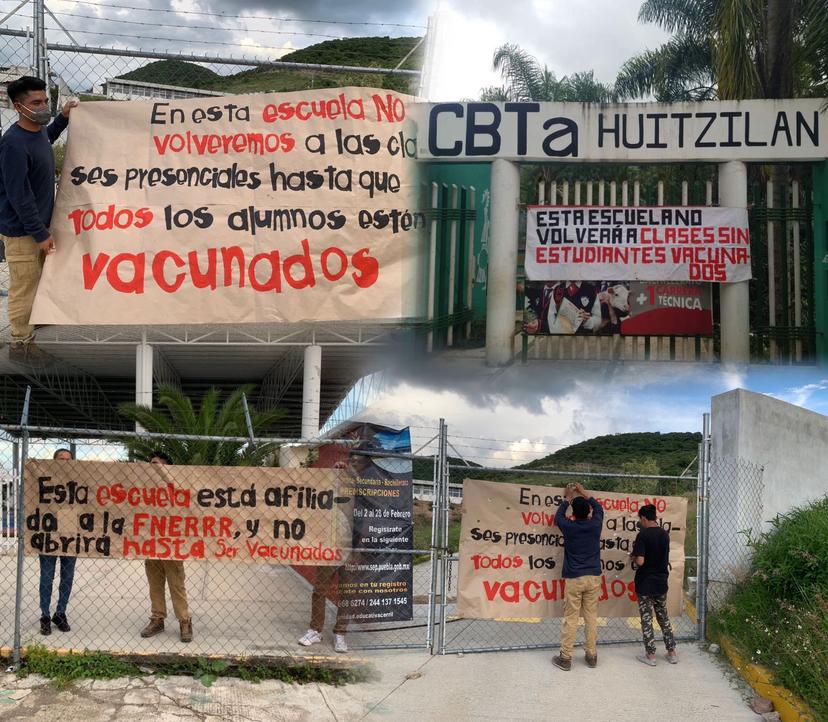 Sin vacuna no volverán a clases: Antorcha