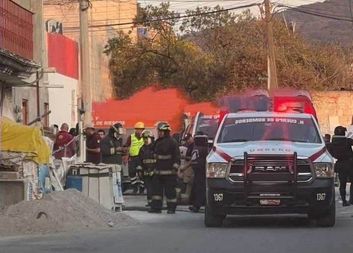 Explosión de tanque de gas deja dos lesionados en límites de Puebla y Amozoc