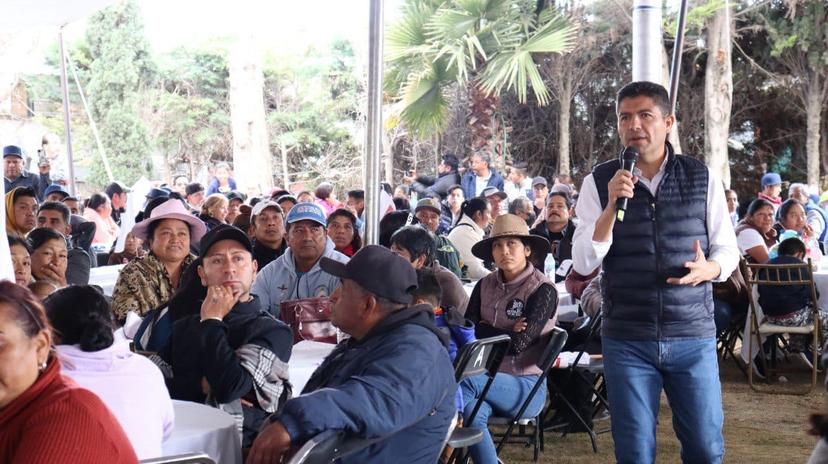 Mejor seguridad, campo y apoyo a las mujeres en Ciudad Serdán: Eduardo Rivera