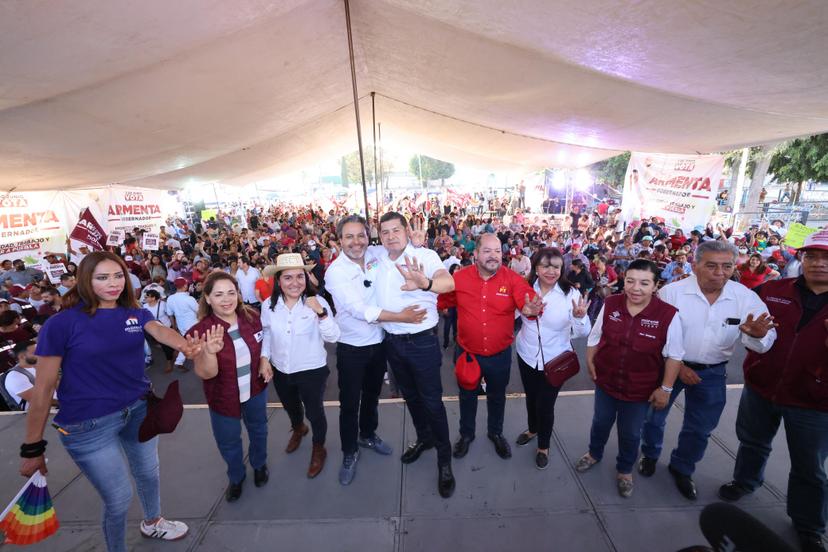 Agua y seguridad, prioridad en el próximo gobierno ratifica Armenta