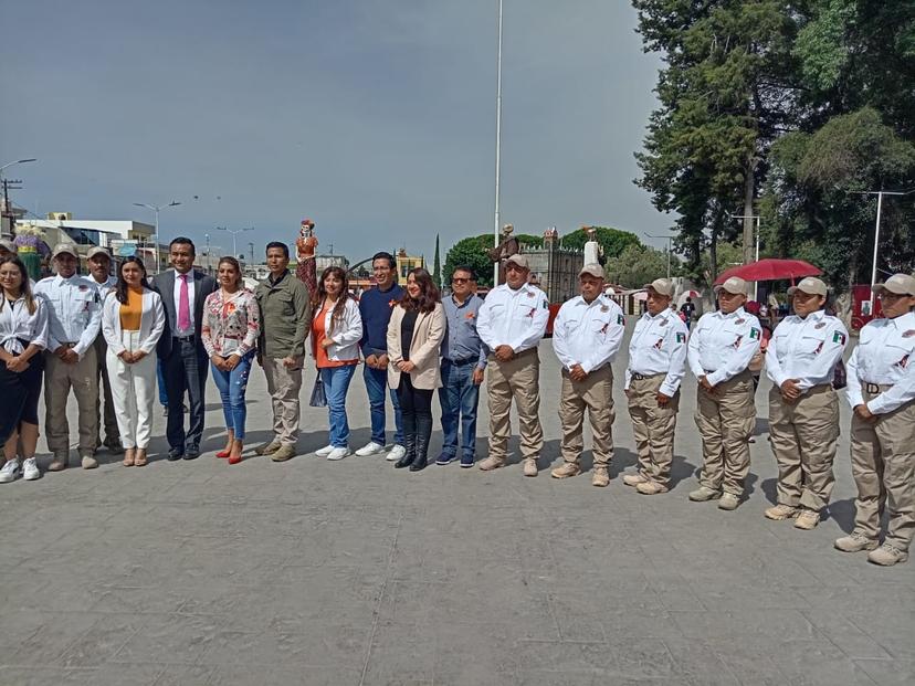 En Huejotzingo entran en funciones los Guardias del Centro