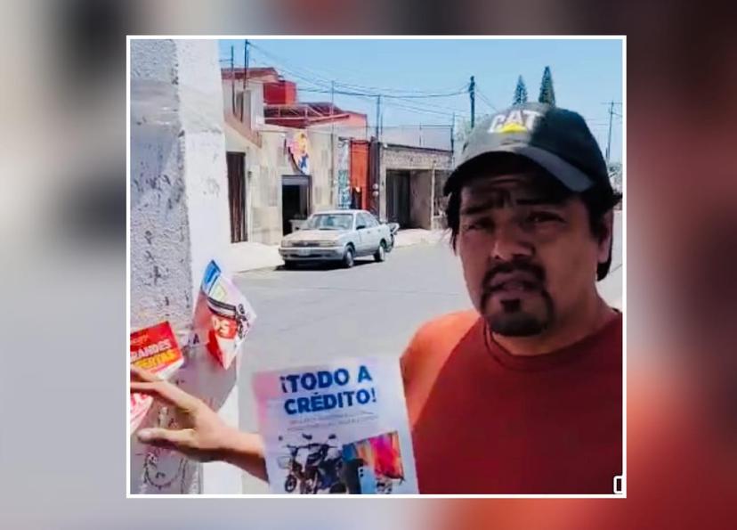 Franquicias violan reglamento ecológico en Atlixco al saturar postes con propaganda