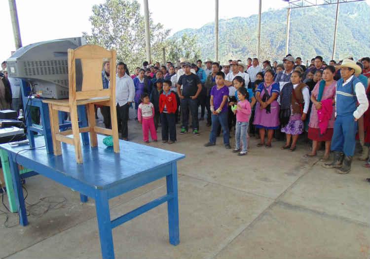 Emprenden campaña contra proyectos de muerte en Zacapoaxtla