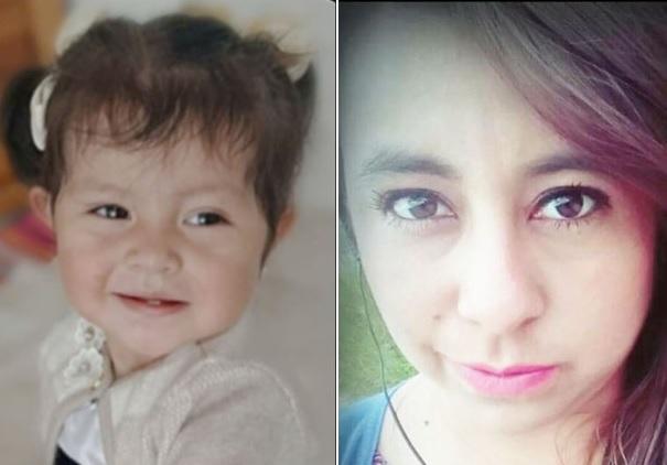 Desaparecen Luz y Sandra Luna Cruz, de 1 y 27 años, en Zacapoaxtla