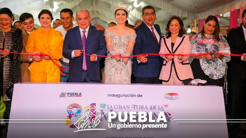 Inaugura Céspedes Feria de la Manzana en Zacatlán