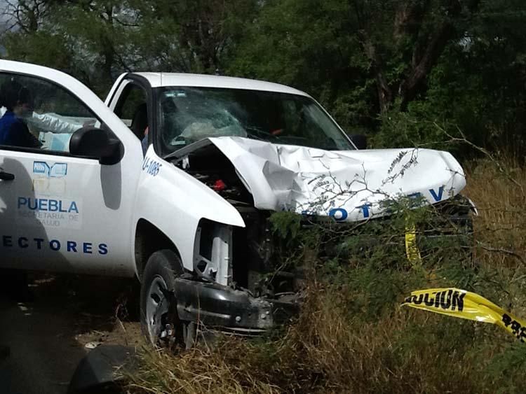 Muere motociclista atropellado por un vehículo de Salud