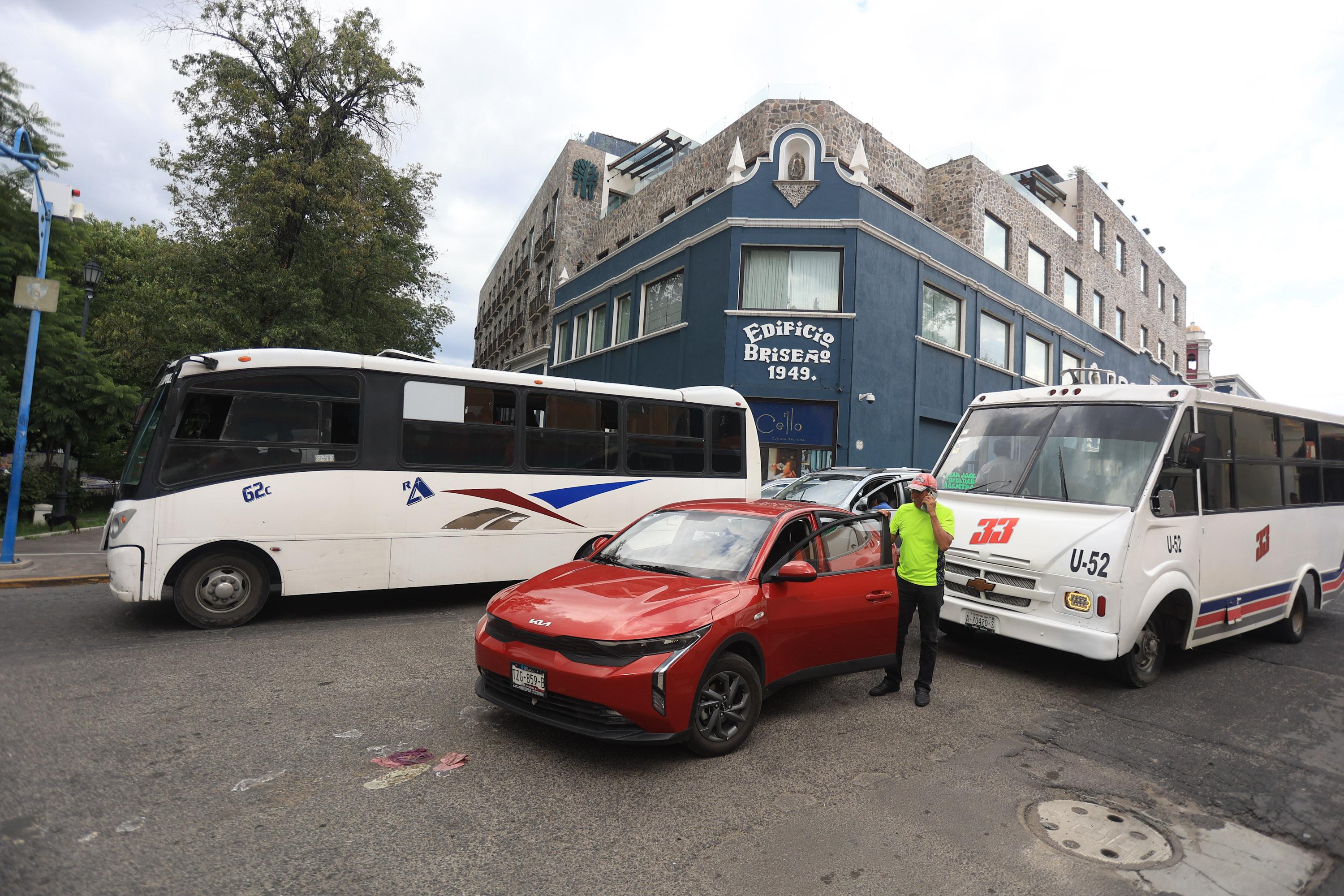 Accidente en la 14 Oriente.
