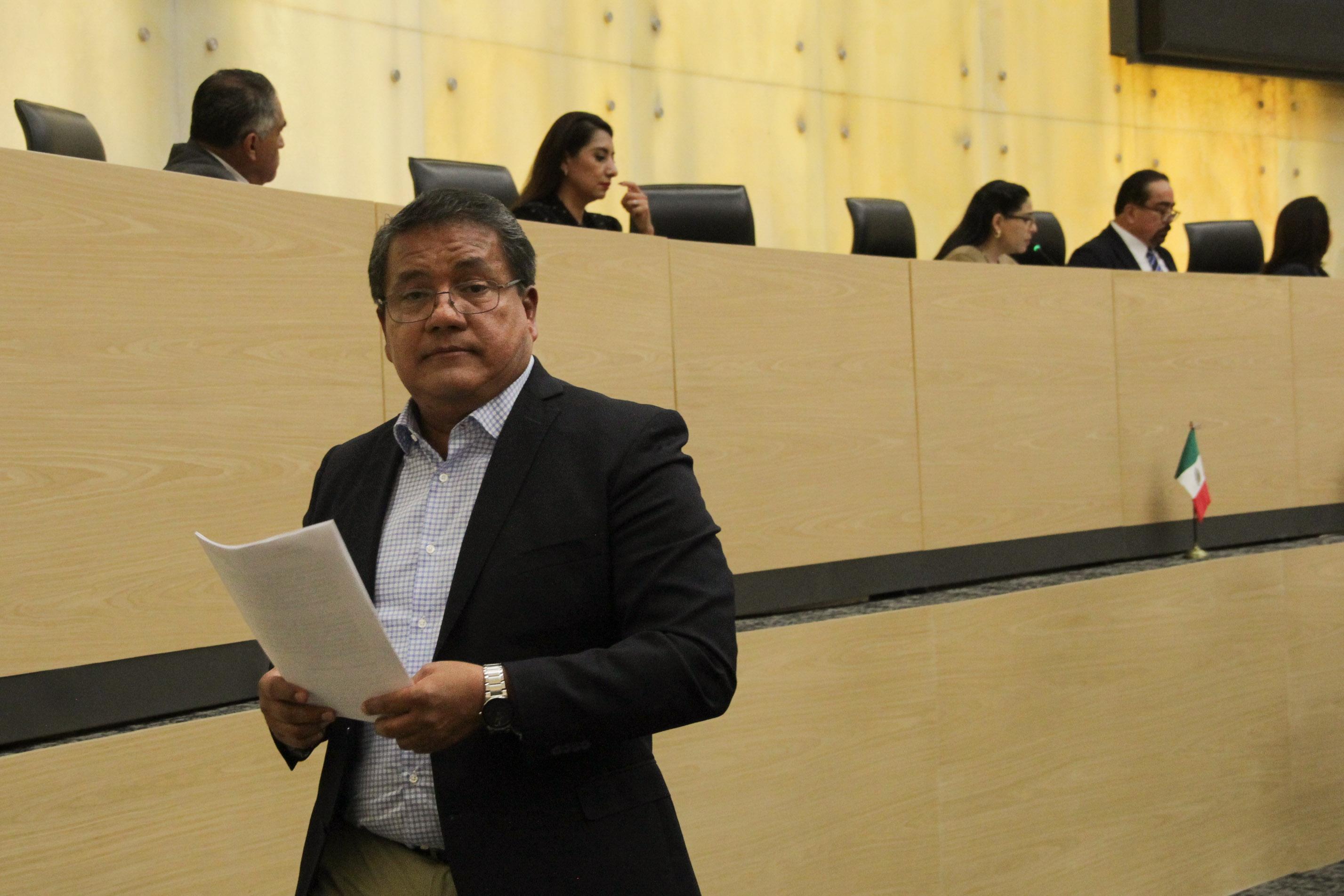 Julio Huerta Gómez, presidente de la Comisión de Gobernación en el Congreso del Estado de Puebla.