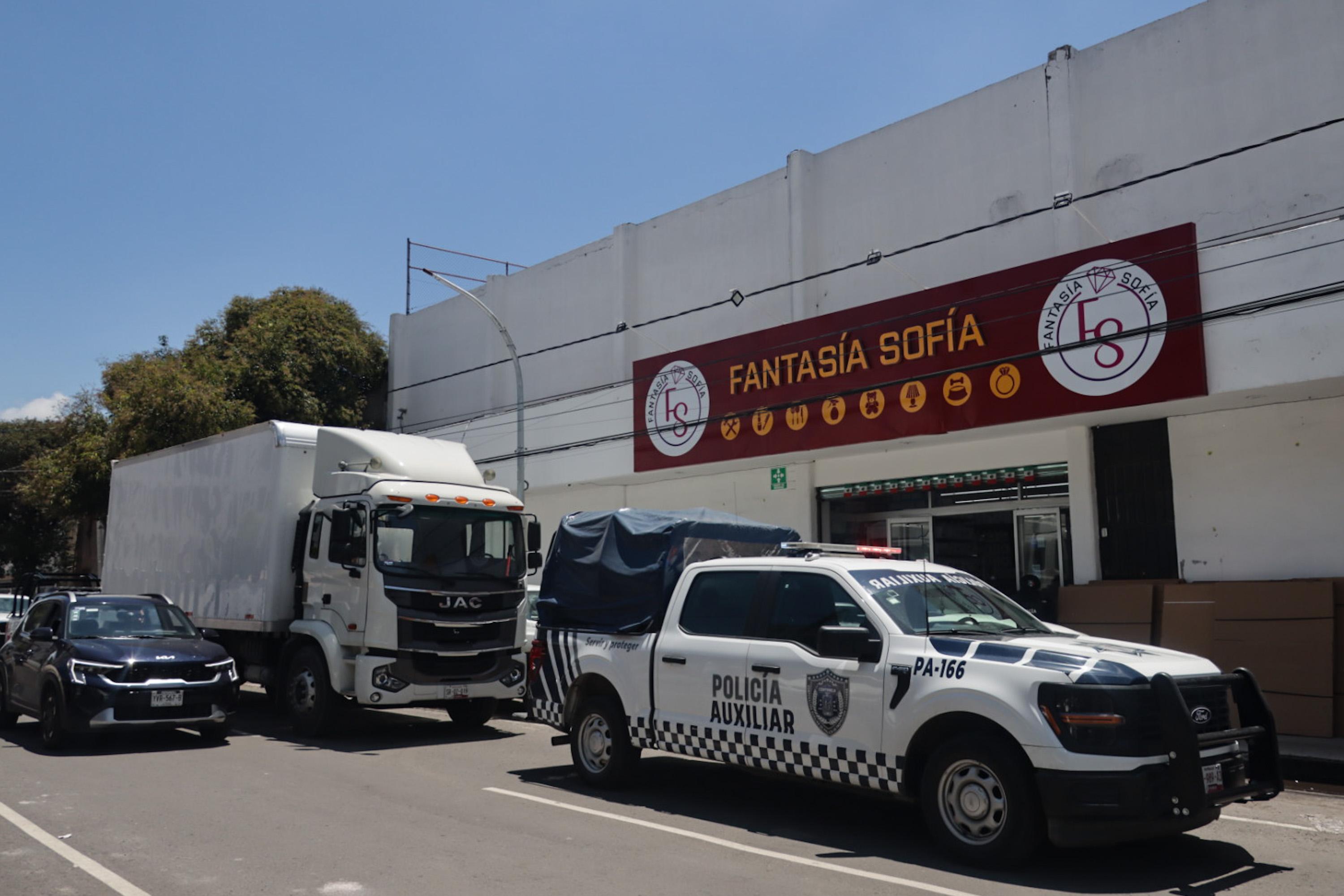 Comercio Exterior realiza inspección en Fantasía Sofía en Puebla.