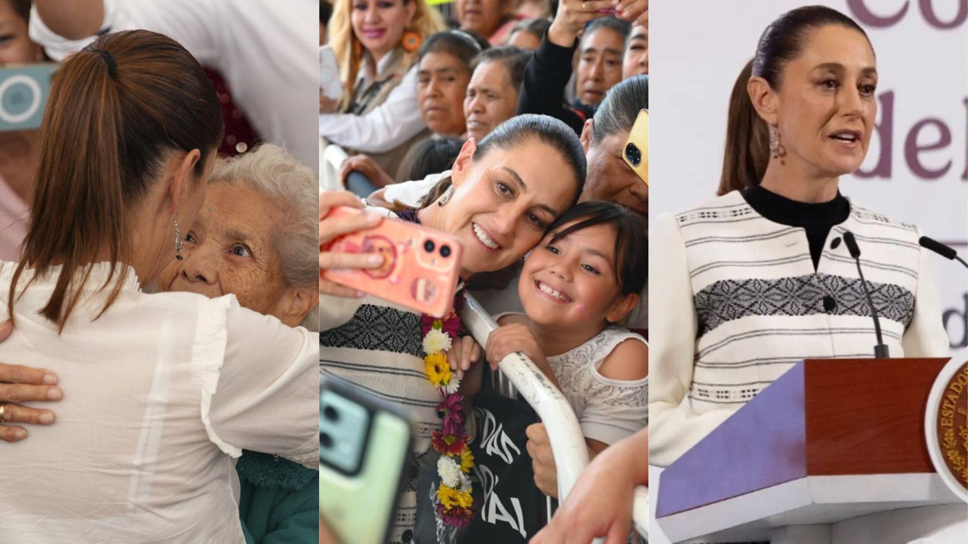 Sheinbaum visita Zacatecas, Guanajuato y Aguascalientes
