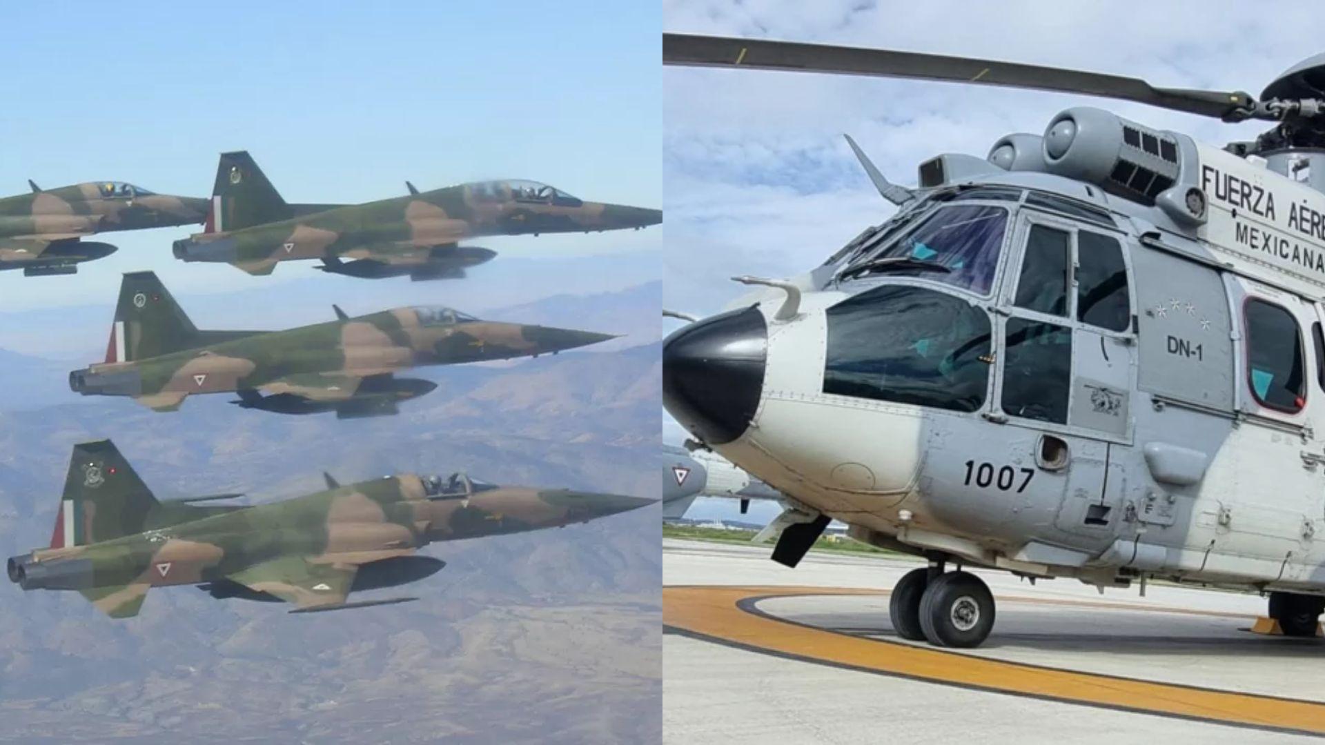 Aviones de la Fuerza Aérea Mexicana 