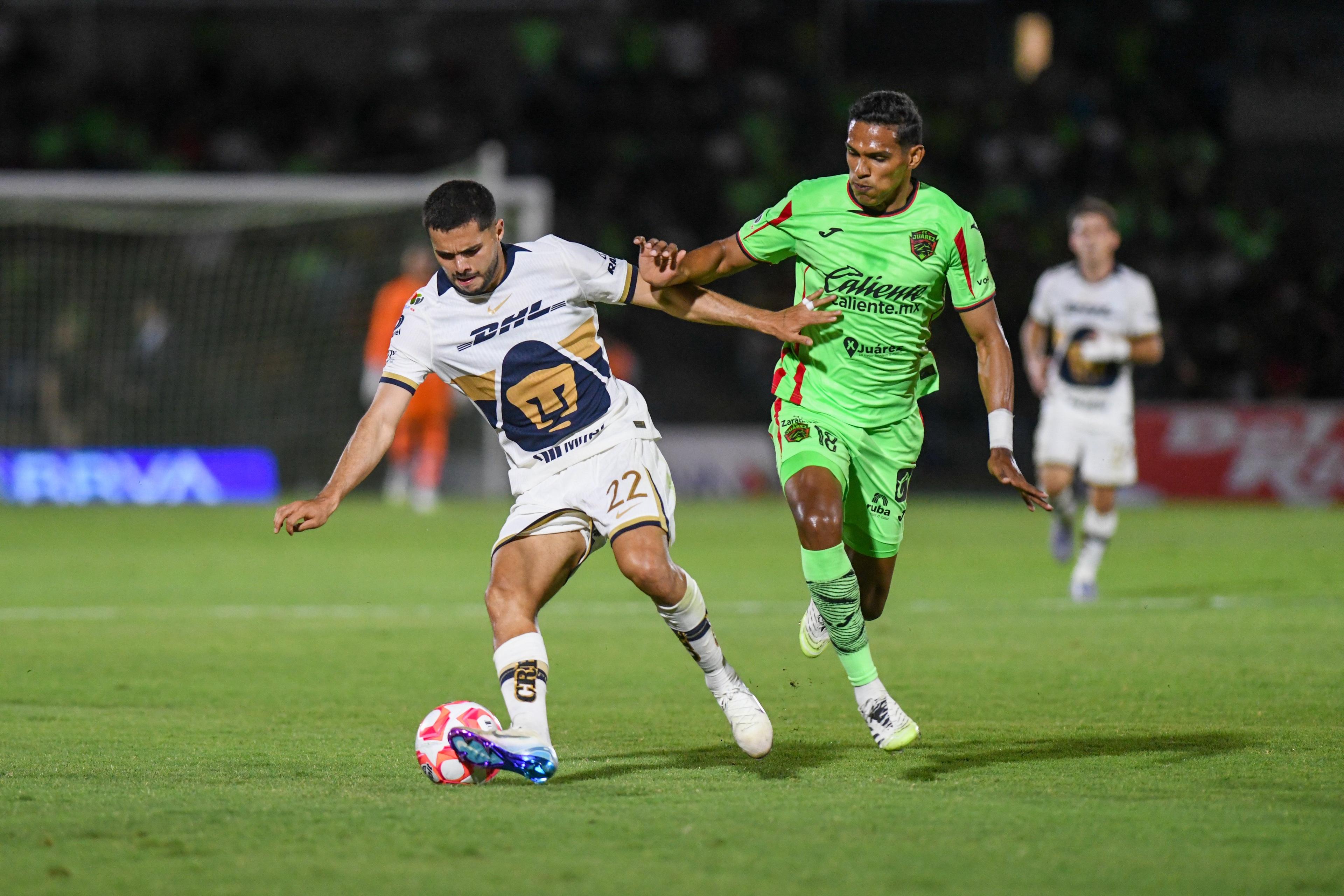 Juárez derrotó 3-1 a Pumas en la Fecha 10.