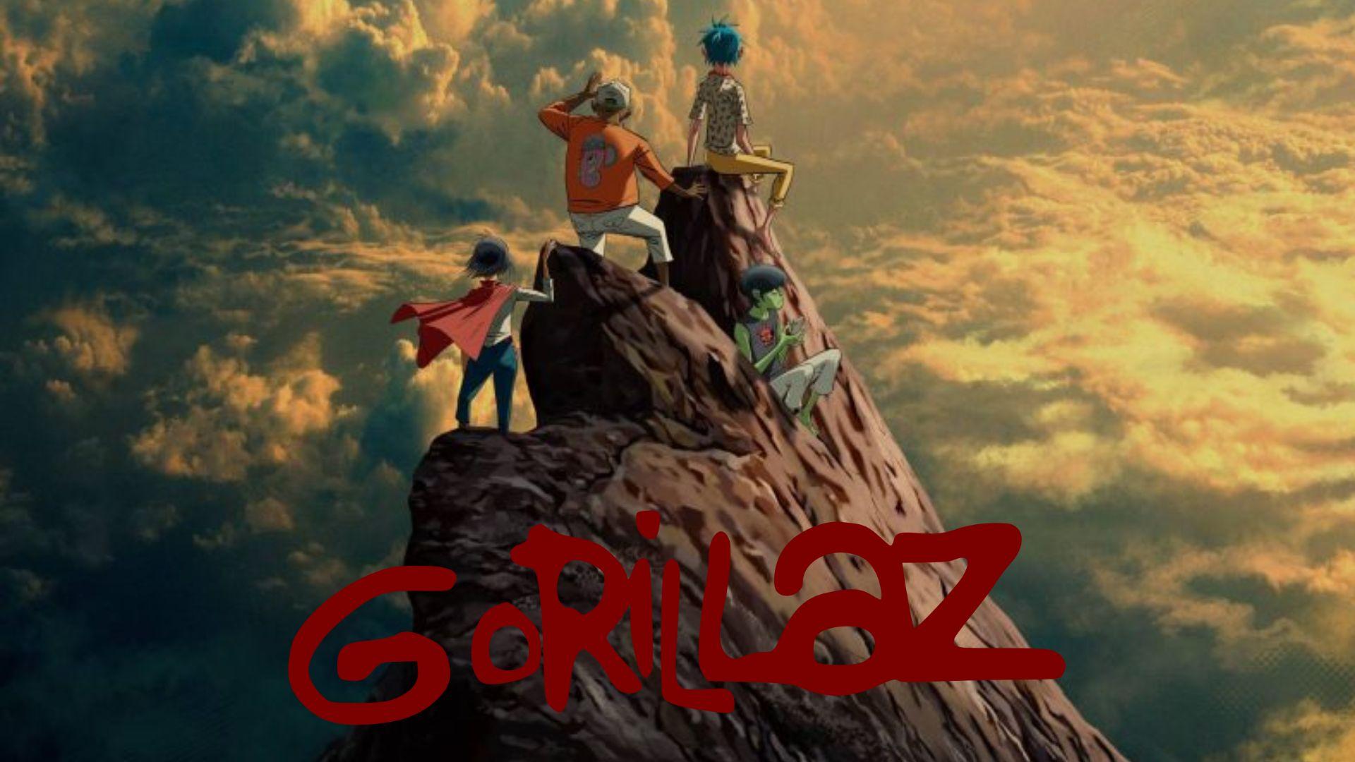Portada de "The Mountain", el nuevo álbum de Gorillaz