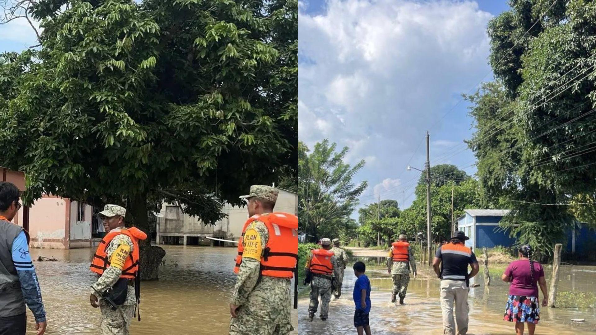 Reportan graves inundaciones y deslaves en Veracruz