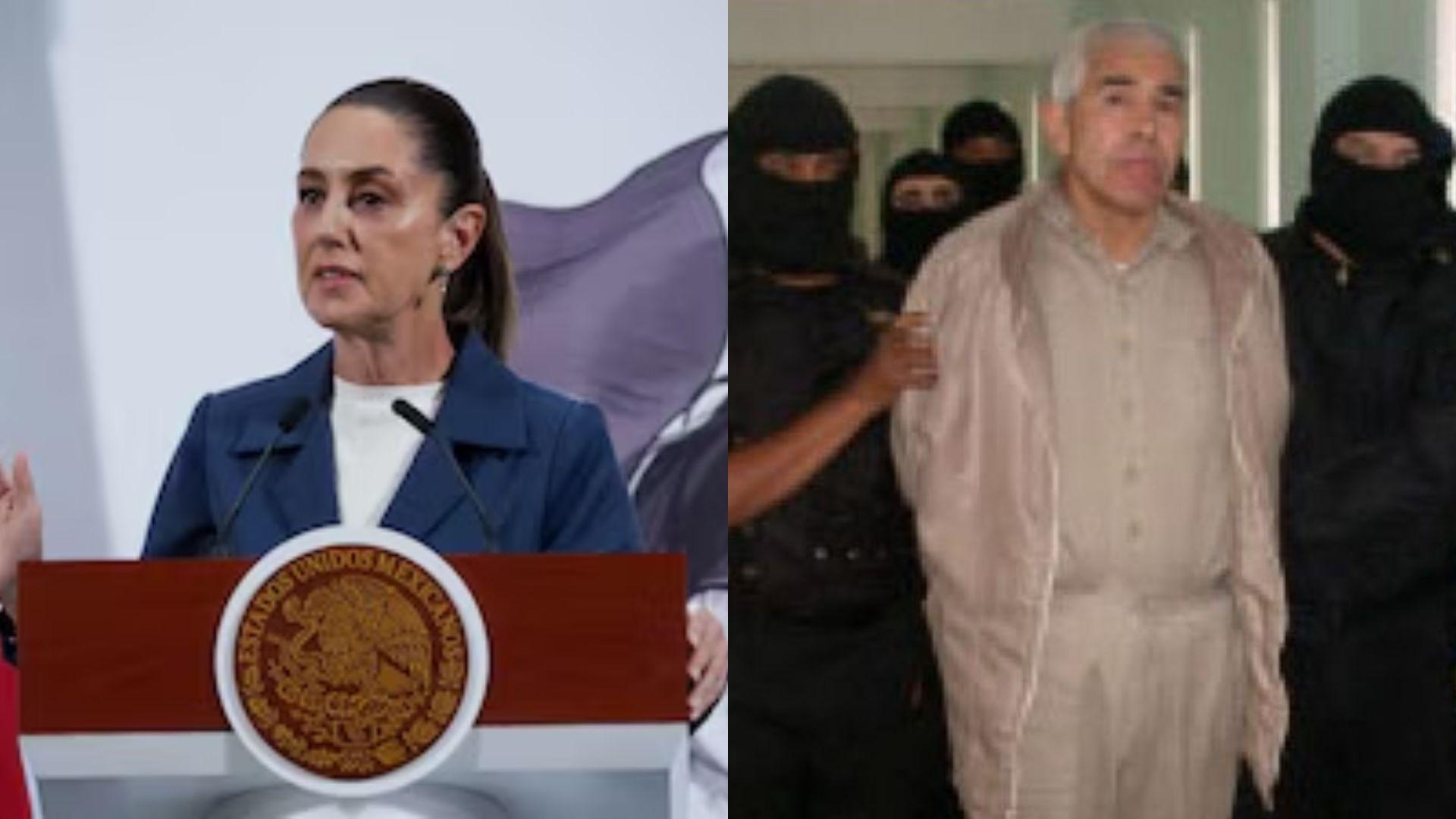 Sheinbaum niega que extradición de Caro Quintero fuera ordenada por Trump