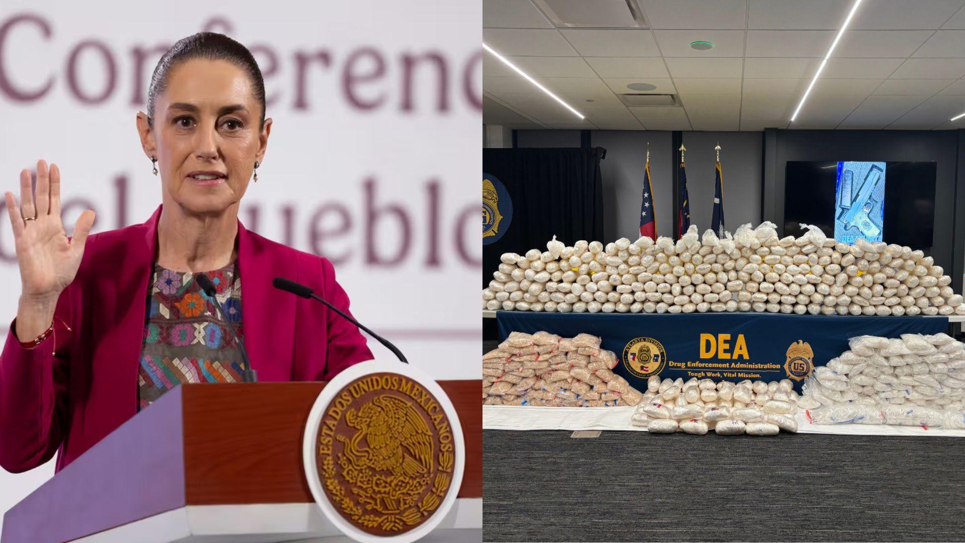 Sheinbaum aclara que México no estuvo involucrado en operativos de la DEA