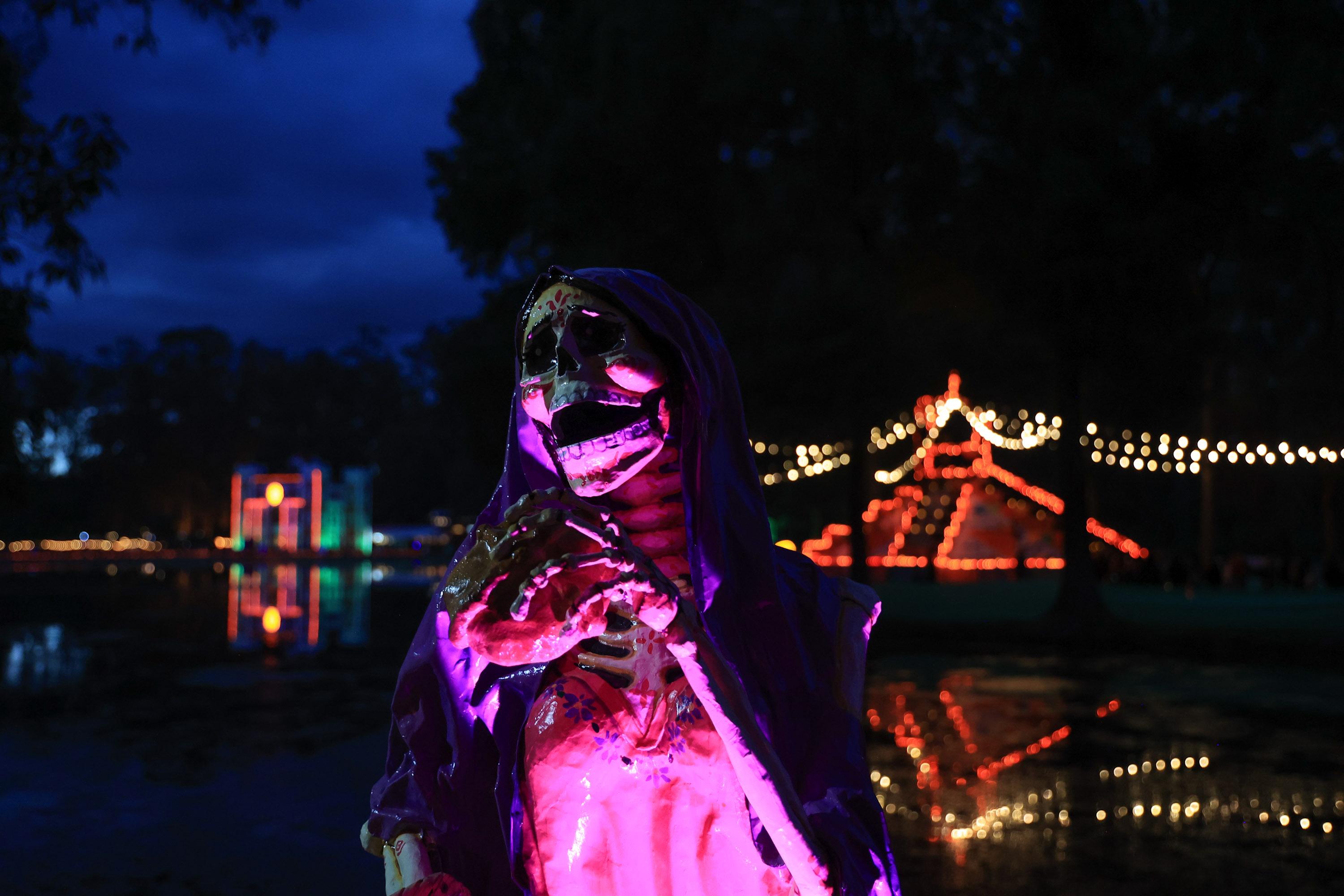 Puebla celebra a los muertos con espectáculo interactivo "CATRINERÍAS".