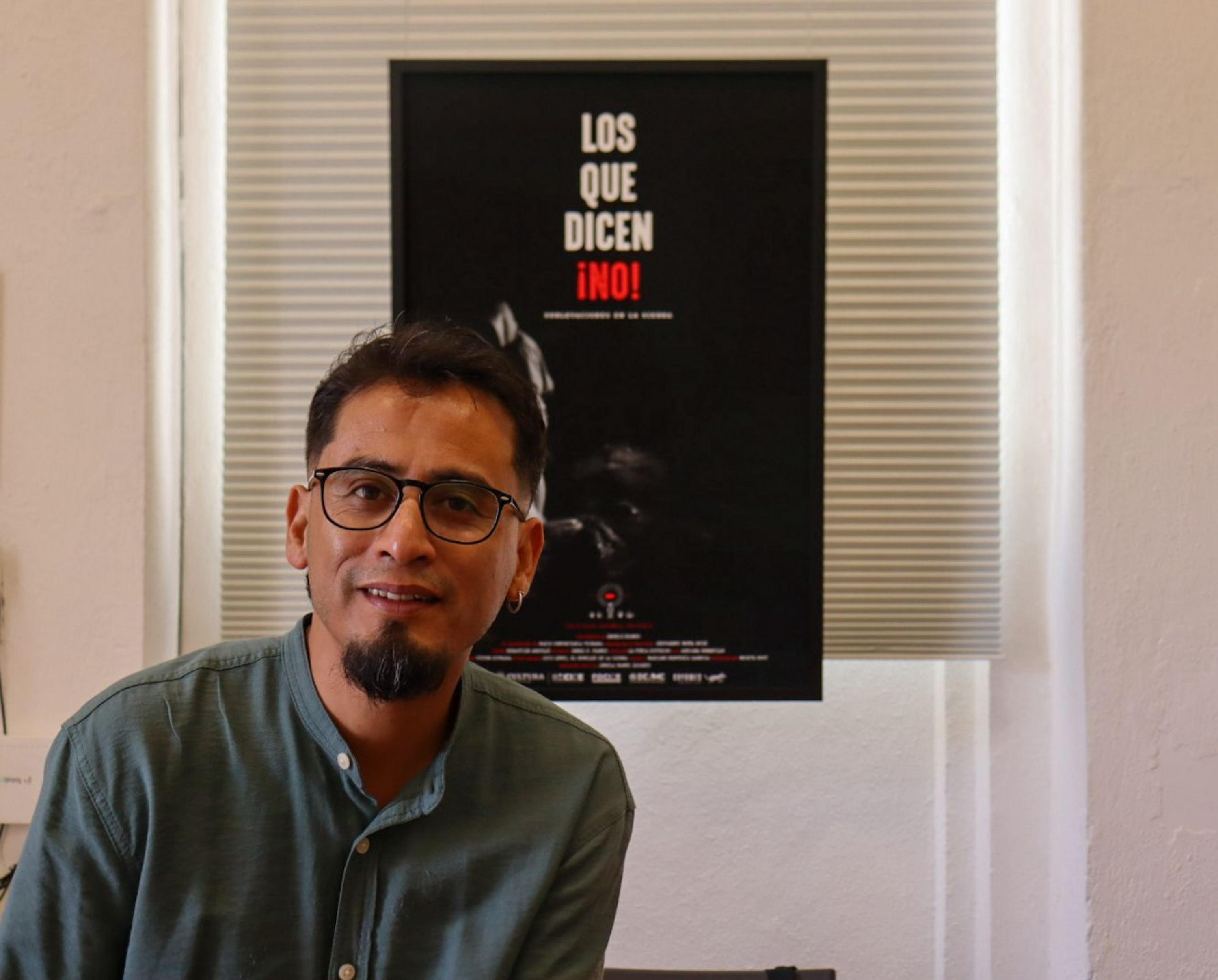 Ángel Flores dio conocer el estreno mundial del largometraje documental que dirige "Los que dicen que ¡NO!".