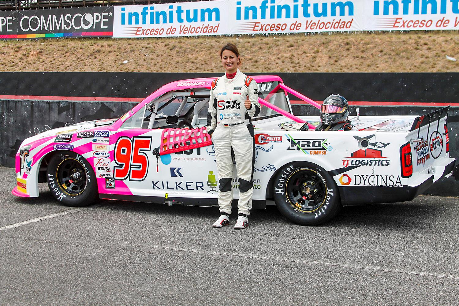 Alexandra Mohnhaupt se replantea sus alcances hacia la recta final de la temporada regular de Trucks México Series.