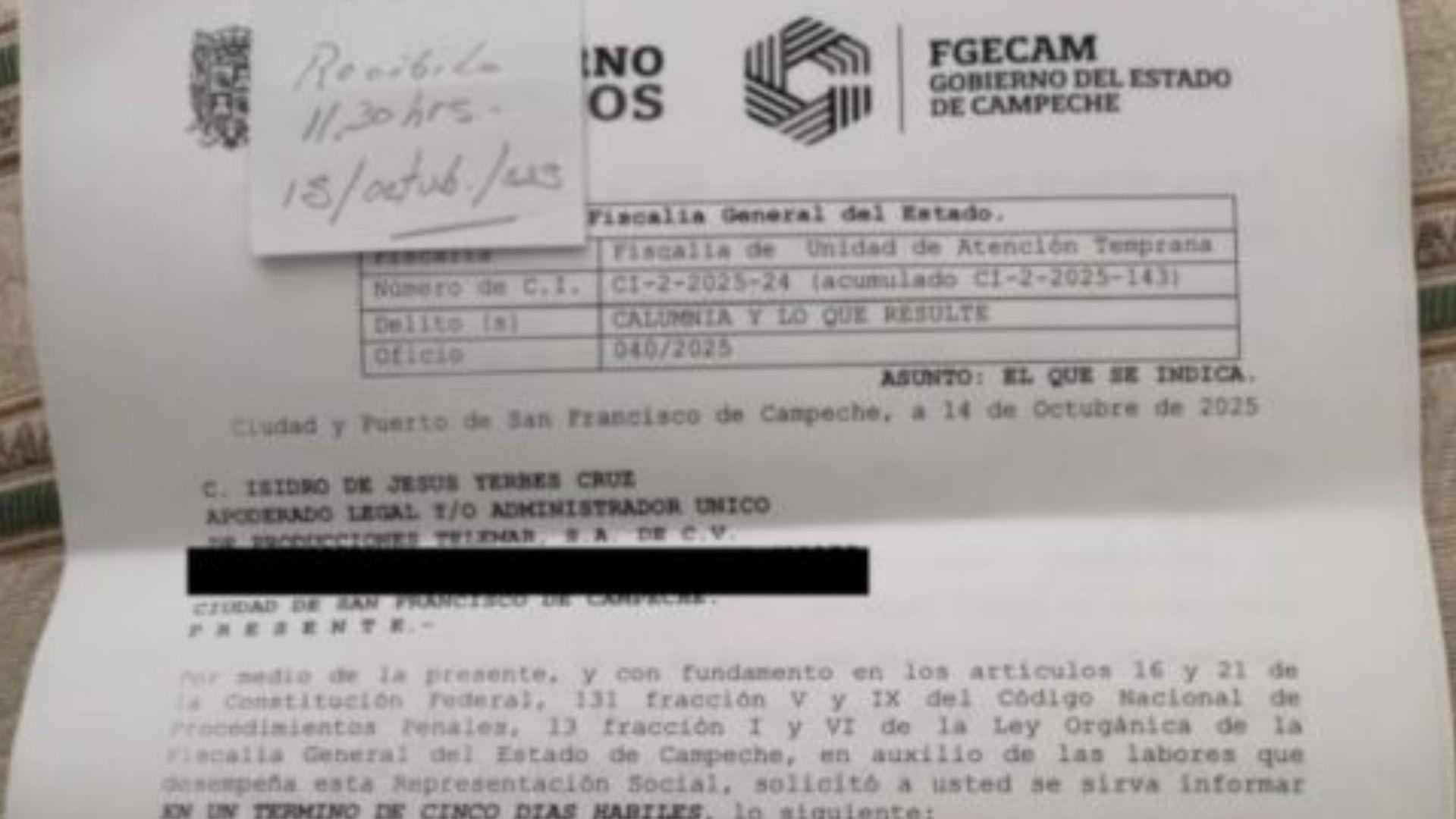 Empresa periodística denuncia a gobierno de Campeche por censura y amenazas