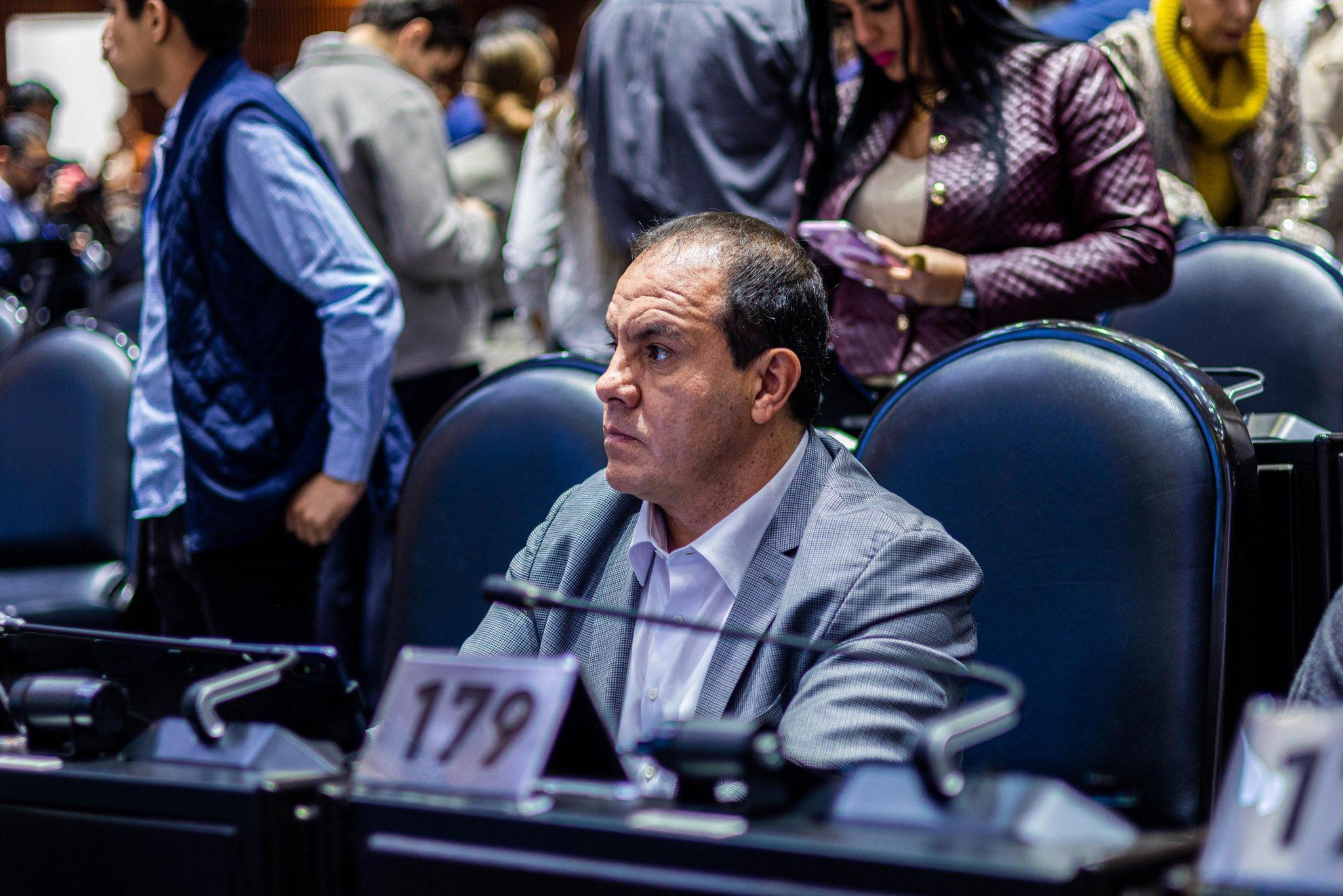 Diputado de Morena, Cuauhtémoc Blanco.