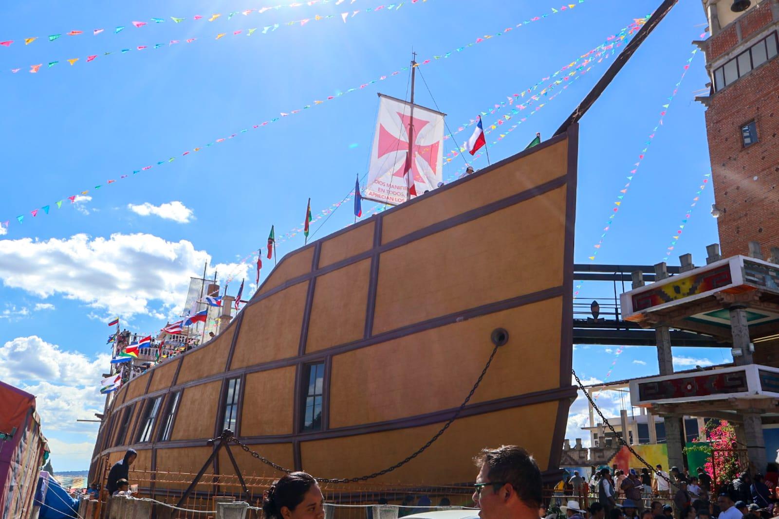 La Barca de la Fe es un templo católico en San Andrés Buenavista, en el municipio de Tlaxco, Tlaxcala.