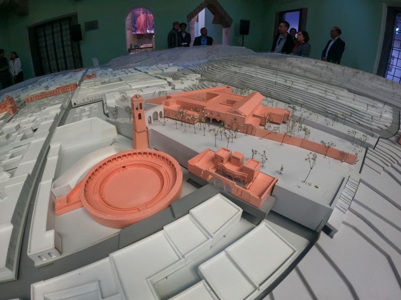 En el Museo de la Memoria presentan la "Maqueta de la Ciudad de Tlaxcala: Testimonio del Siglo XXI".