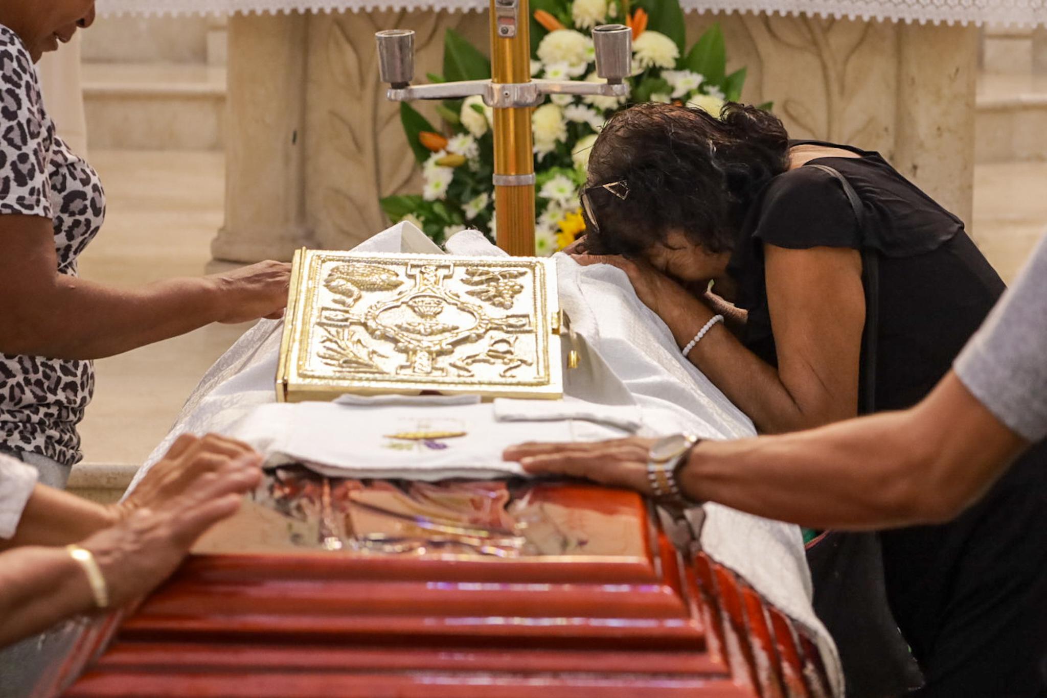 Despiden en Mezcala al sacerdote asesinado Bartolo Pantaleón.