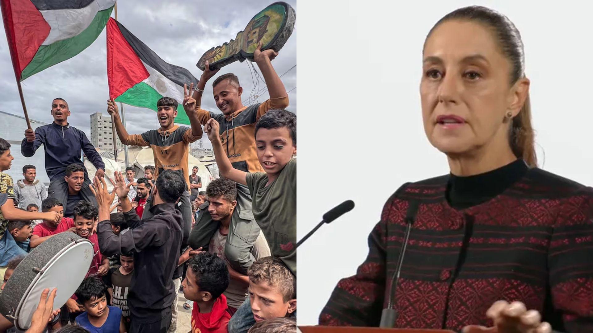 Sheinbaum espera que plan de paz en Gaza funcione 