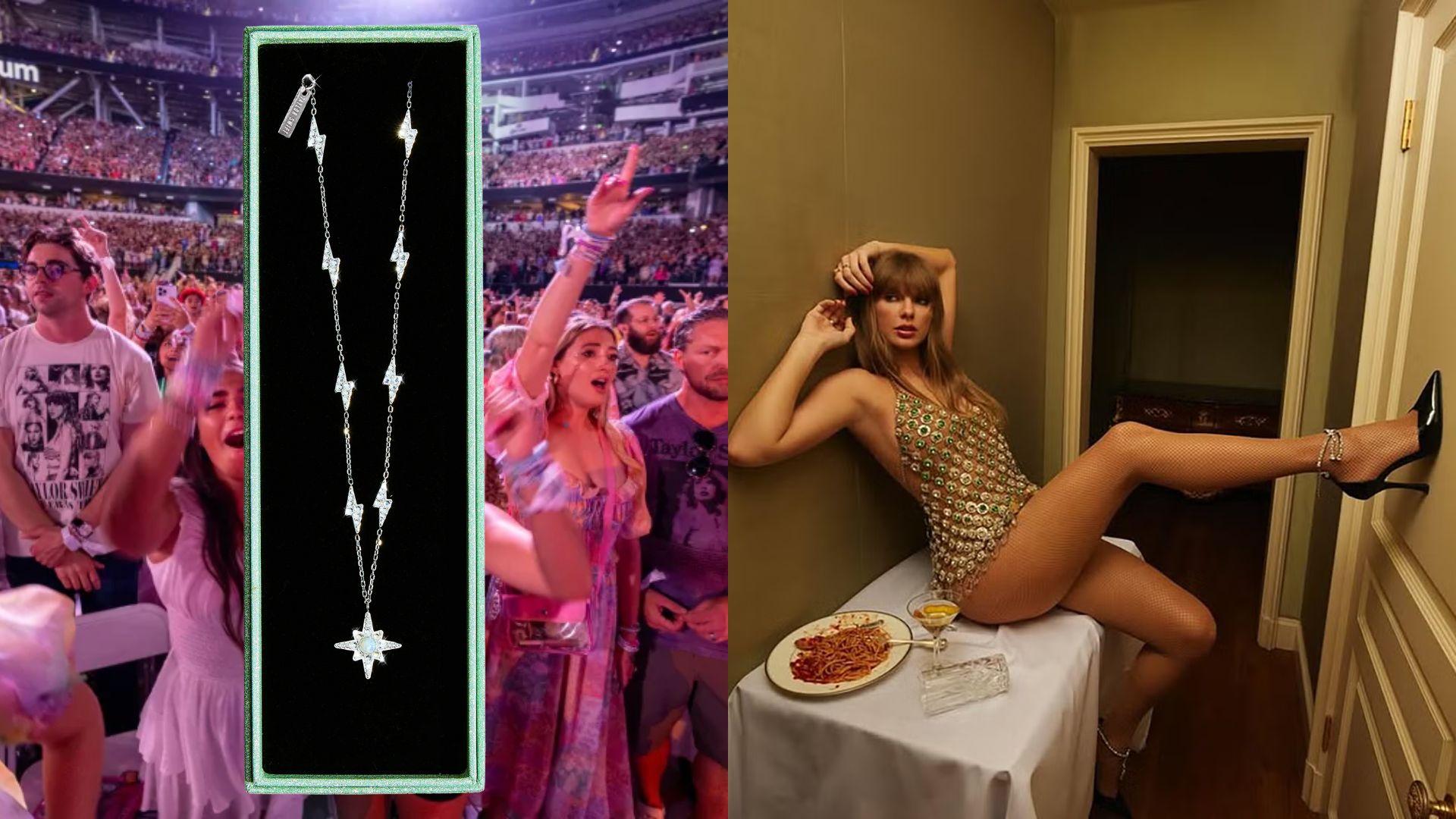 Por presunta simbología nazi, Taylor Swift retiró de su tienda un collar de opalita