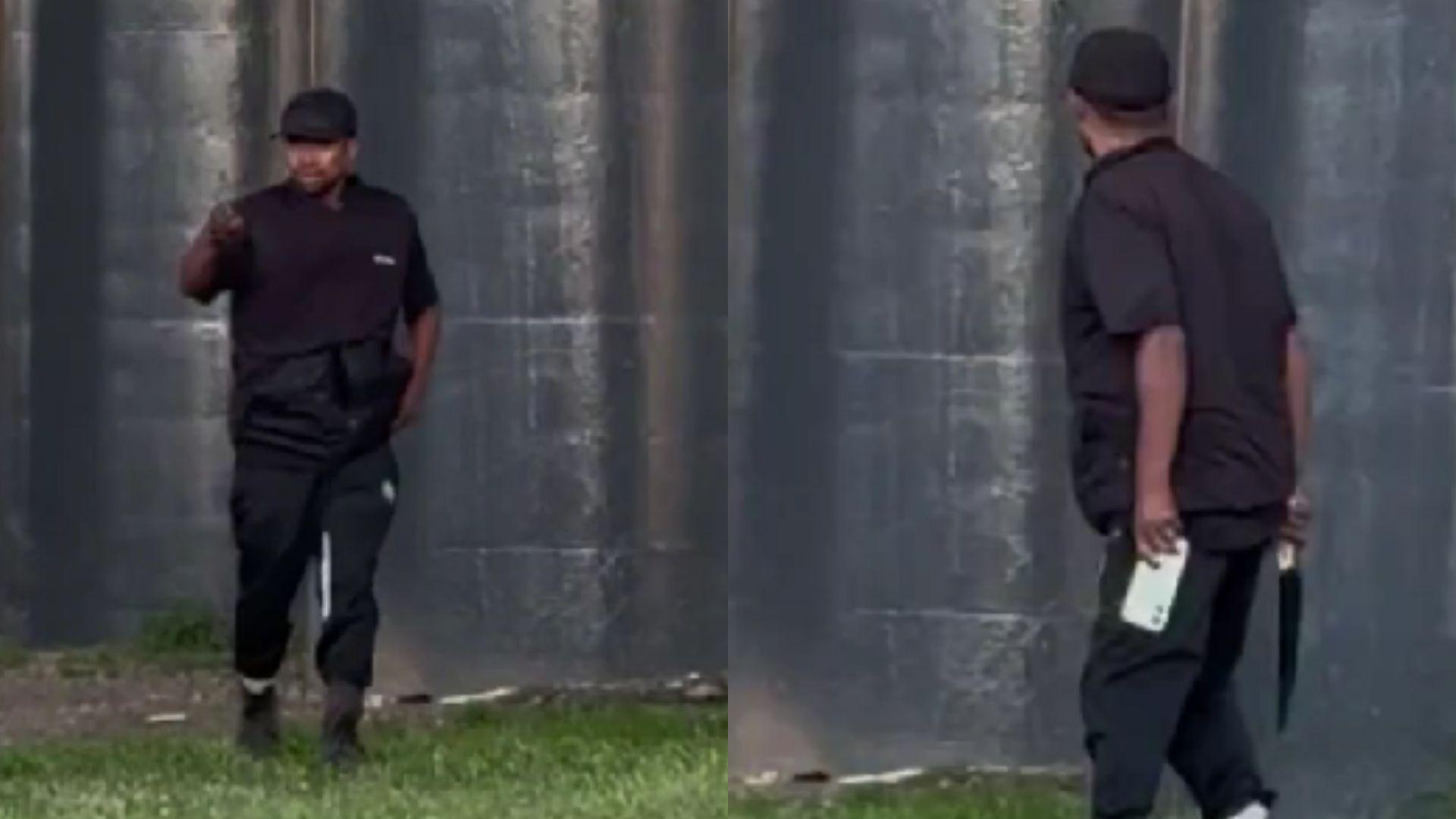 Hombre amenazó con un machete a mujeres que circulaban sobre la Recta a Cholula 