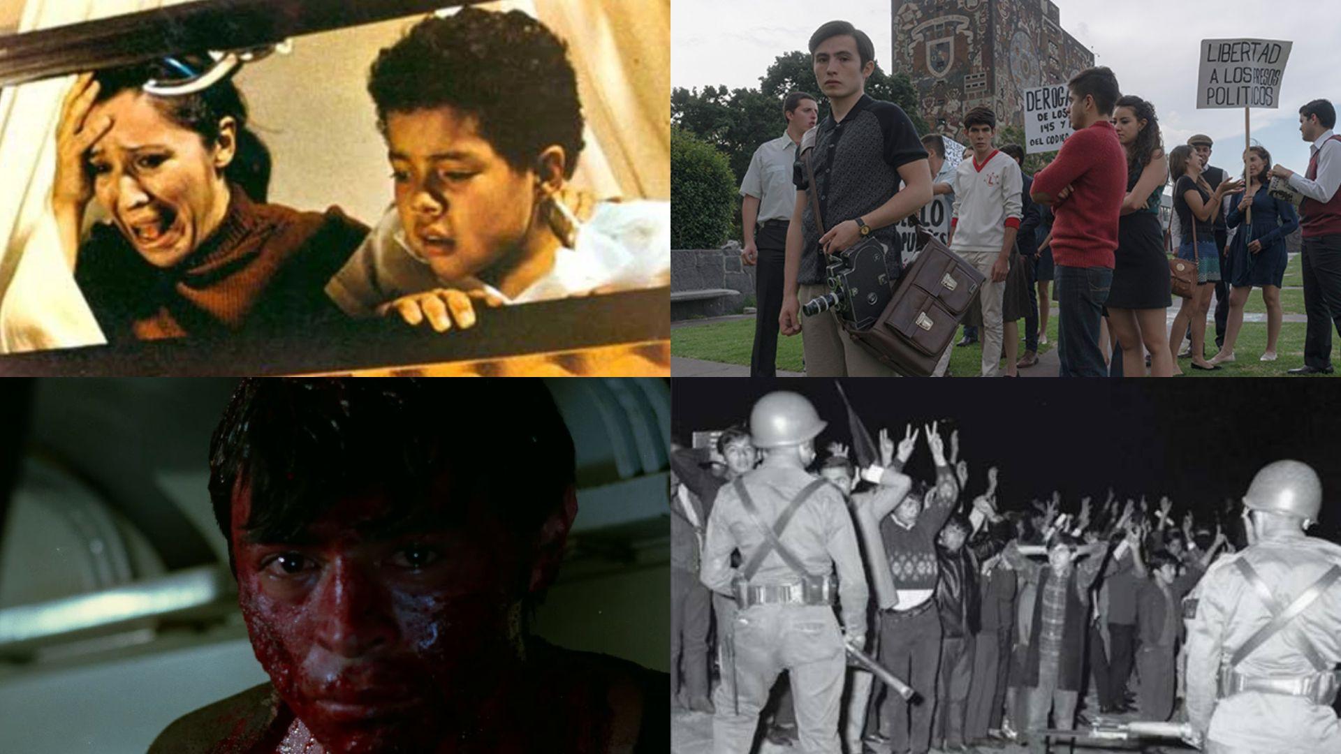 5 películas del Movimiento Estudiantil de 1968 