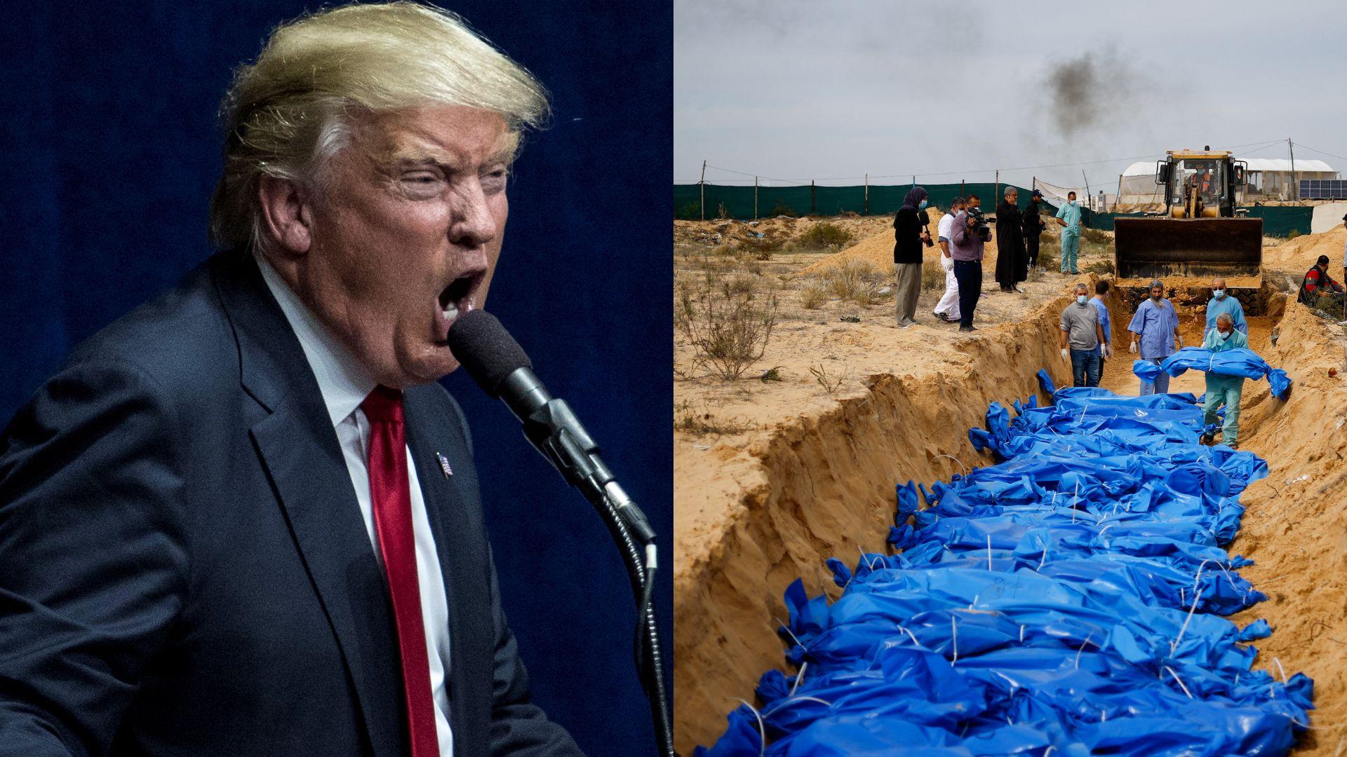 Trump amenaza con devastar Gaza si no se acepta su plan de paz