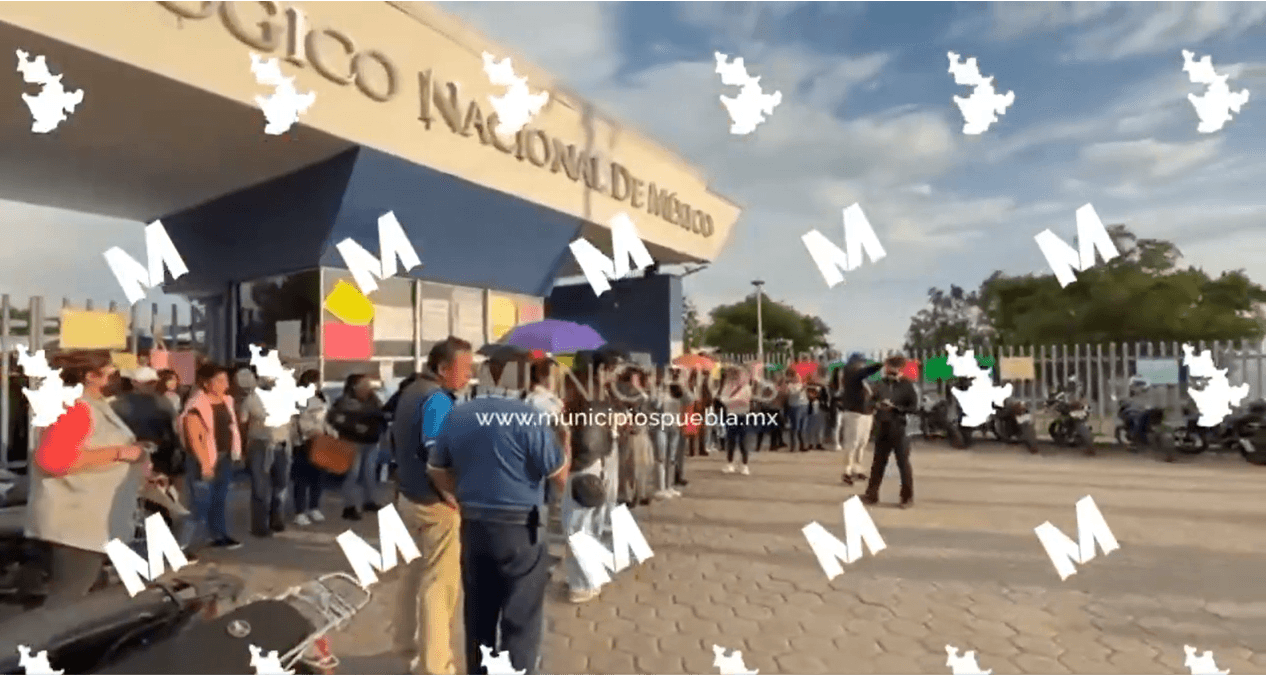 Sin acuerdos se cumplen 8 días de paro en el TECNM campus Texmelucan, Puebla.