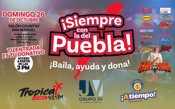 El próximo domingo 26 de octubre en el Salón Country Club de San Manuel habrá "Baile con Causa".